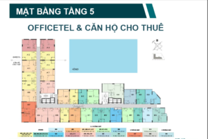 mặt bằng tầng 5