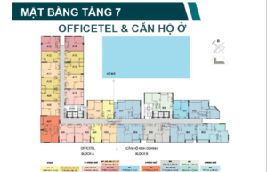 mặt bằng tầng 7