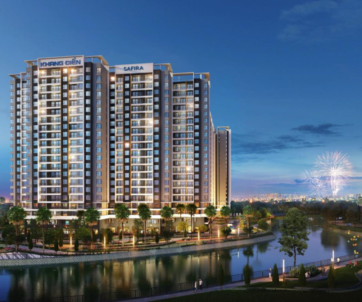 Phối cảnh Căn hộ Safira Khang Điền