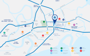 Vị trí Safira Khang Điền