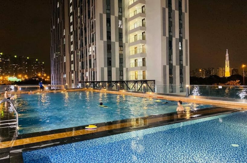Hồ bơi căn hộ Centana Thủ Thiêm
