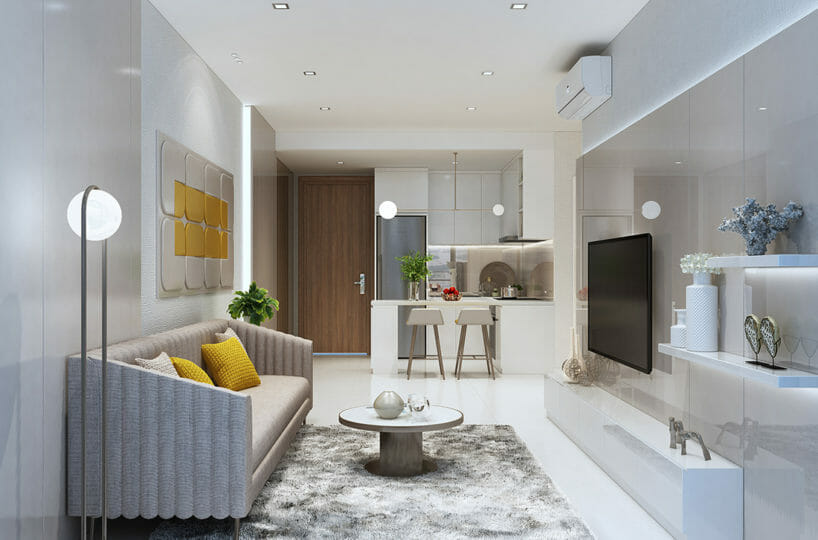 Phòng bếp căn hộ Ricca Quận 9