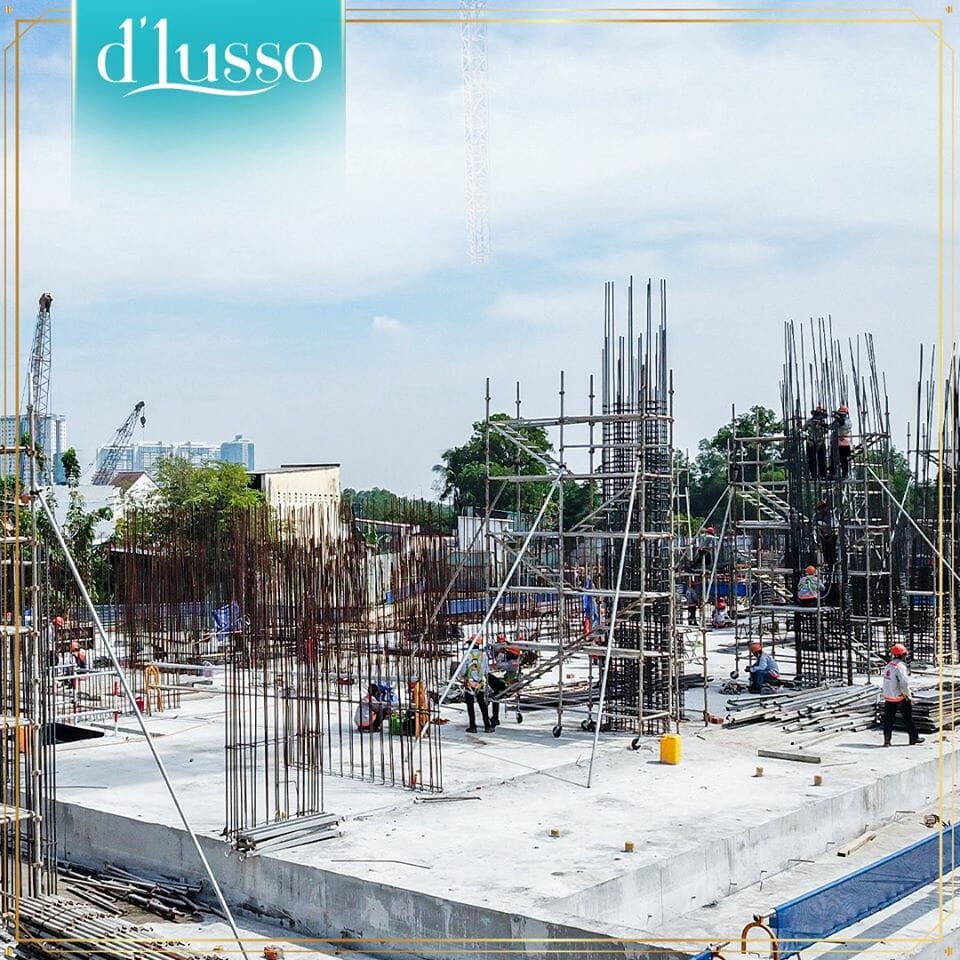 Cập nhật tiến độ xây dựng Dự án căn hộ D'Lusso Emerald Quận 2 9 Tiến độ xây dựng dự án d'lusso tháng 04/2020