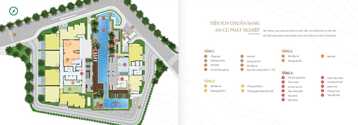 Cho thuê căn hộ Precia Quận 2 6 Tiện ích Precia Quận 2
