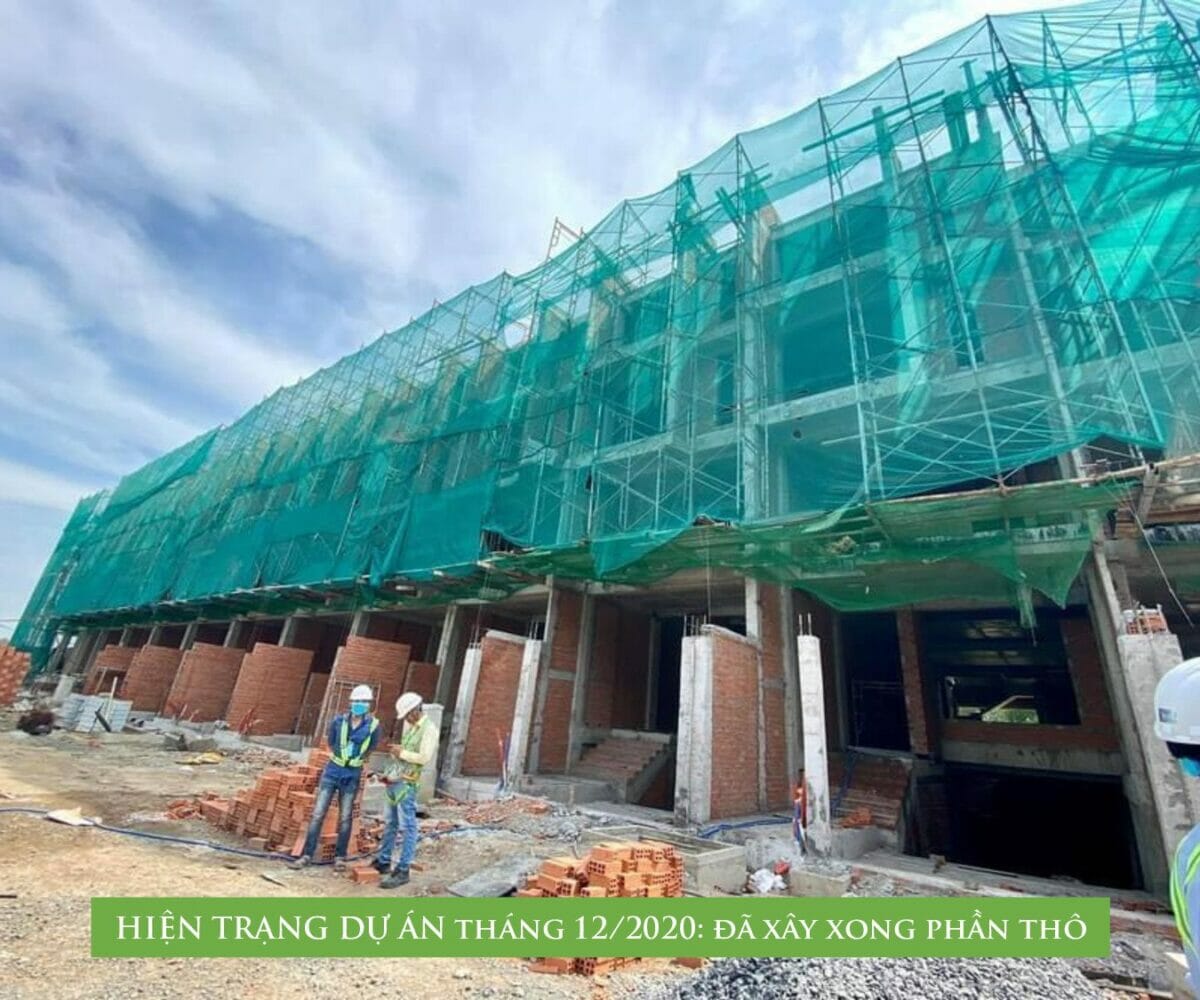 Tiến độ xây dựng Nhà phố Precia Riverside Quận 2