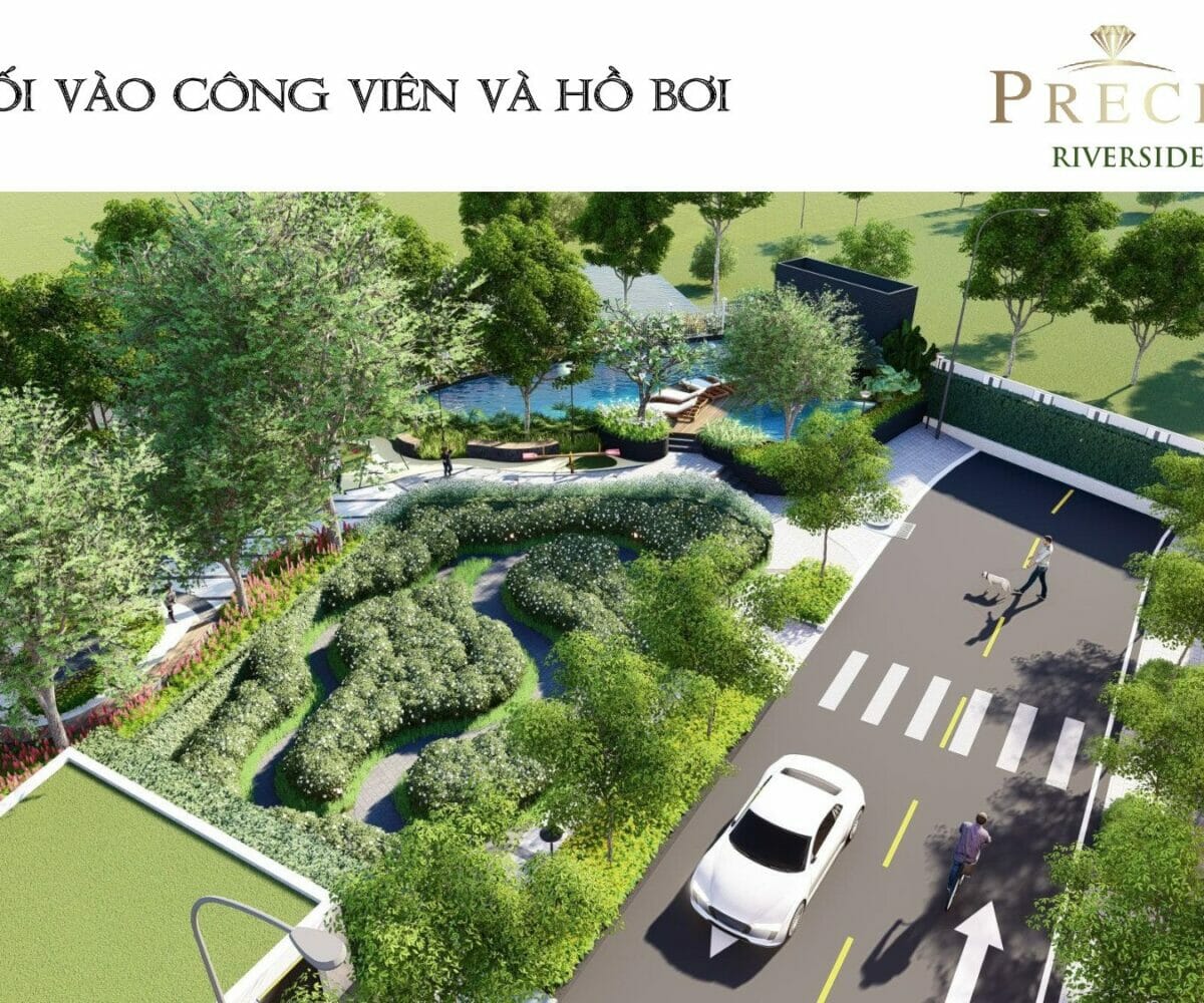 Tiện ích nội khu Nhà phố Precia Riverside Quận 2